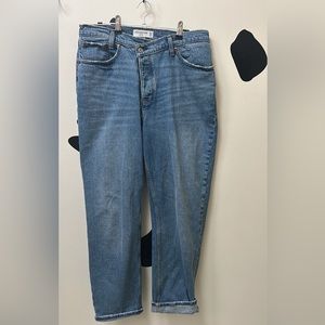 Abercrombie “The Dad high rise” jeans